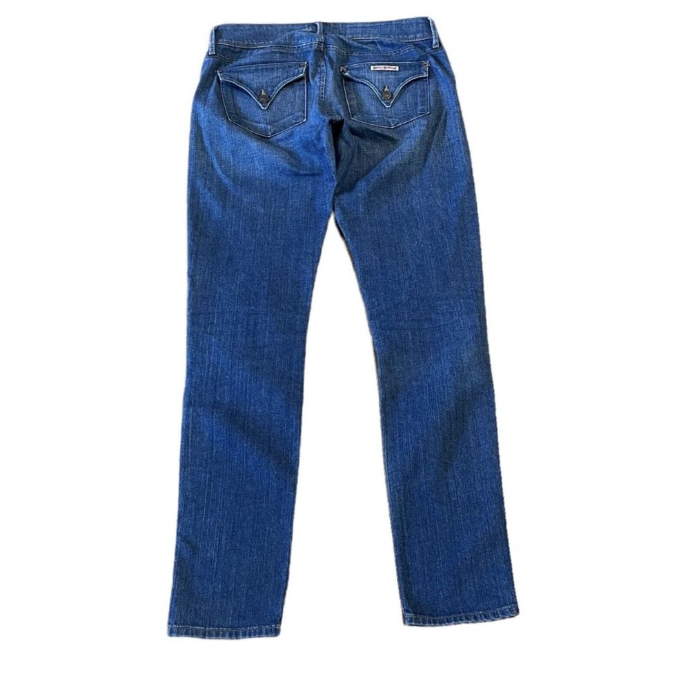 Hudson‎ Collin Flap Skinny Jeans Women's Size 28 Stretch Blue Denim